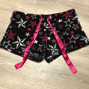 No boundaries fleece star pj shorts medium